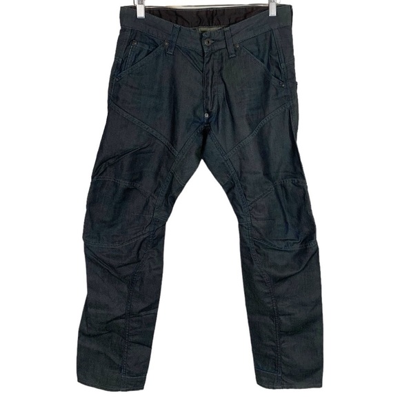 G Star Raw Elwood Custom Straight Leg Jeans Size 32 - Picture 1 of 8